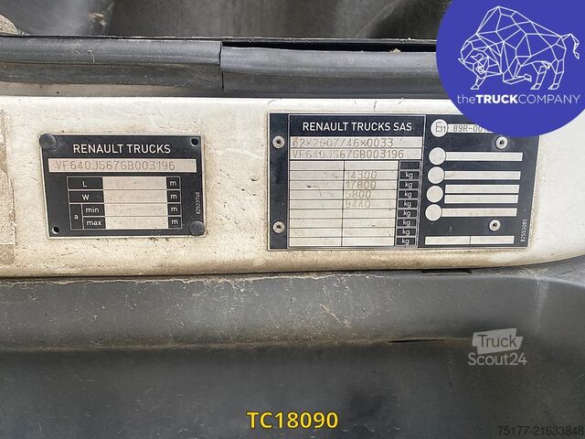 Gekoeld/bevroren transport Renault D 240