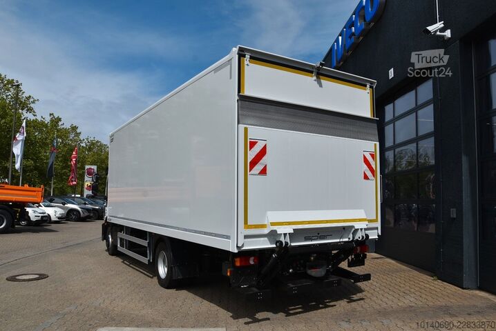 Camion caisson IVECO Eurocargo 120E28-P Koffer SPIER LBW 1500 8AP Kli