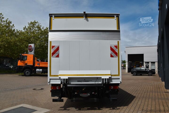 Camion caisson IVECO Eurocargo 120E28-P Koffer SPIER LBW 1500 8AP Kli