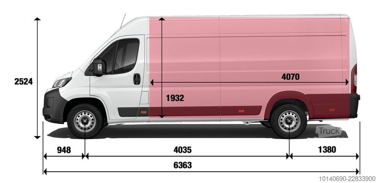 Høy tak varebil FIAT Ducato Multicab 35 L4H2 180 AT AHK Tachograph