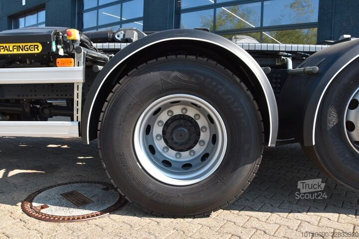 Camion benne à bras amovible IVECO X-WAY AS280X50Y-PS Abrollkipper PALFINGER HT20TE