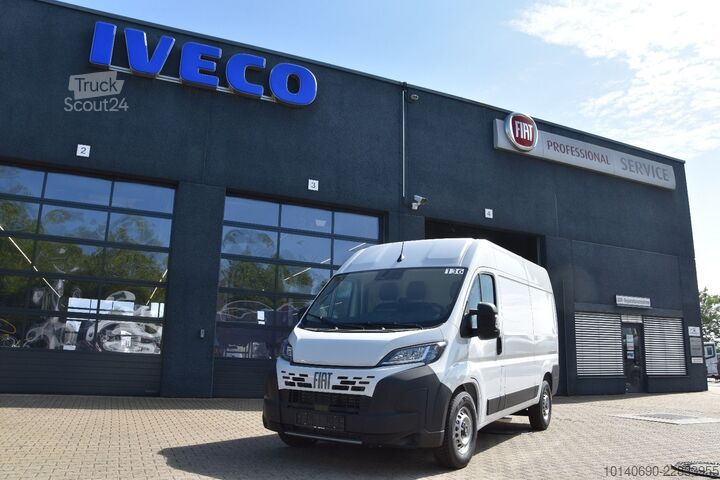 Høy tak varebil FIAT Ducato 35 L2H2 140 MT Tachograph AHK Allwetterre