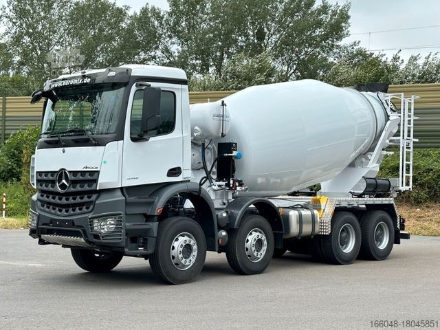 Betonszállító teherautó MERCEDES-BENZ AROCS 5 4142 B 8X4 Euro 3 EuromixMTP EM 10