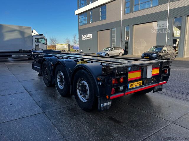 Transport kontenerowy Renders F08FJ3HWSA Euro 800 3DFCST / Container Chassis ...