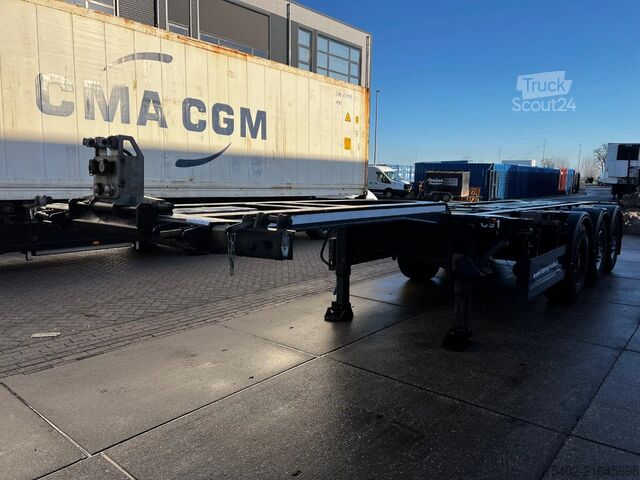 Transport kontenerowy Renders F08FJ3HWSA Euro 800 3DFCST / Container Chassis ...