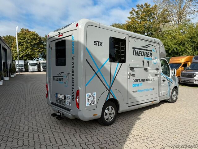 Hayvan taşıyıcı RENAULT Master STX 3 Sitzer  Haras / Hengste