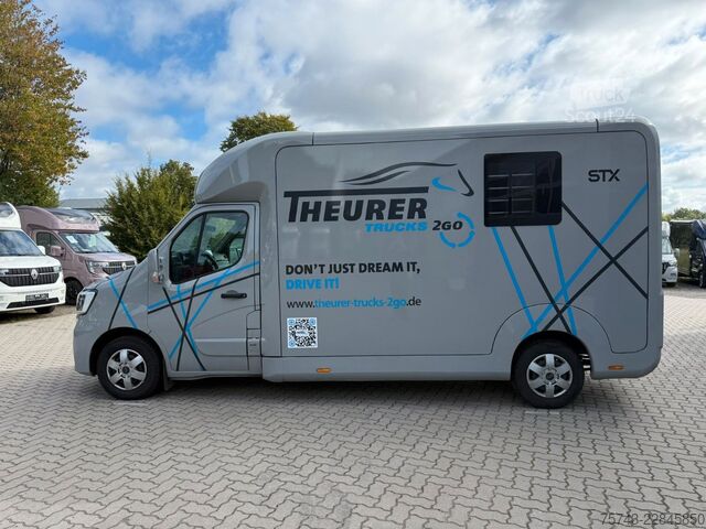 Hayvan taşıyıcı RENAULT Master STX 3 Sitzer  Haras / Hengste