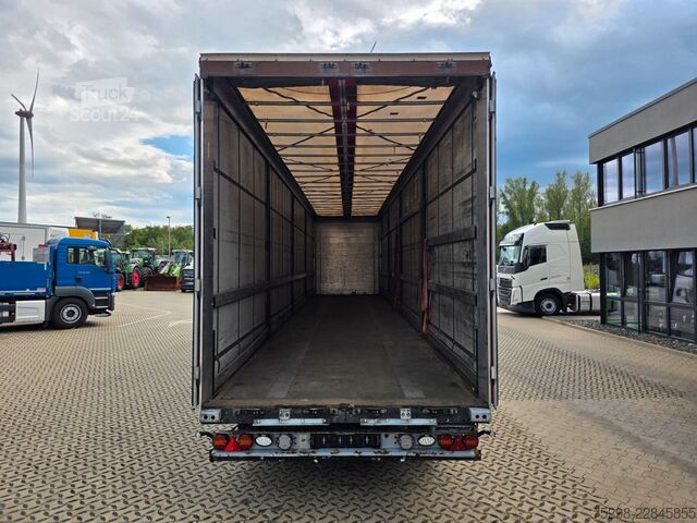 Brandalı açık yarı römork KÖGEL S24-1 | Hubdach | EDSCHA