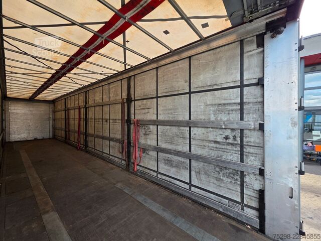 Brandalı açık yarı römork KÖGEL S24-1 | Hubdach | EDSCHA