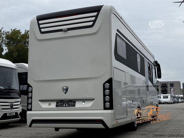 Integrovaný obytný vůz MORELO Palace 88 LB Wide Axle 5Sitzer  3xLithium Hubbet