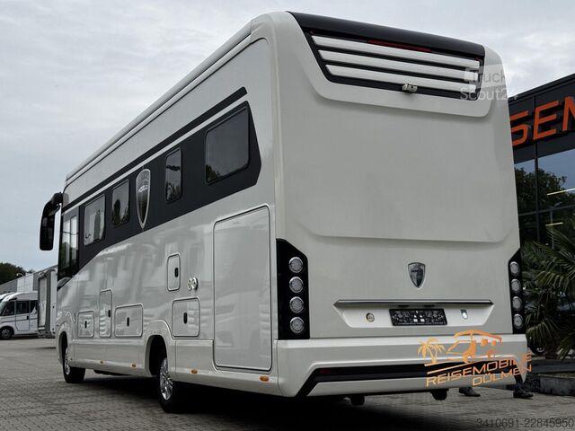 Integrovaný obytný vůz MORELO Palace 88 LB Wide Axle 5Sitzer  3xLithium Hubbet