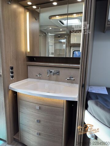 Integrovaný obytný vůz MORELO Palace 88 LB Wide Axle 5Sitzer  3xLithium Hubbet