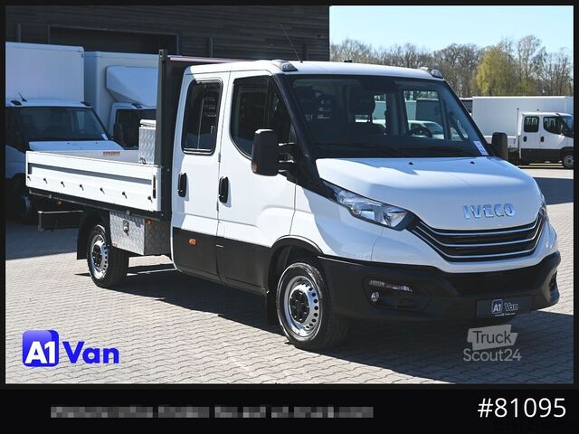 Pritschenwagen IVECO Daily 35S16 Pritsche Doka, Klima, AHK, 3,0 Liter