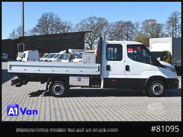 Pritschenwagen IVECO Daily 35S16 Pritsche Doka, Klima, AHK, 3,0 Liter