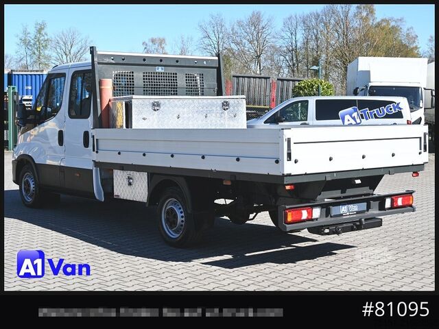 Pritschenwagen IVECO Daily 35S16 Pritsche Doka, Klima, AHK, 3,0 Liter