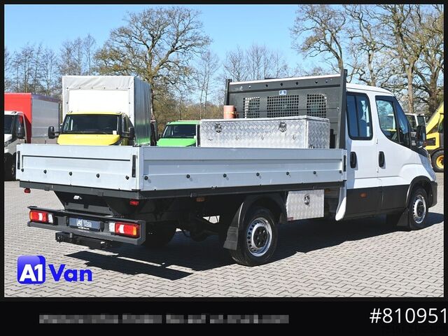 Pritschenwagen IVECO Daily 35S16 Pritsche Doka, Klima, AHK, 3,0 Liter