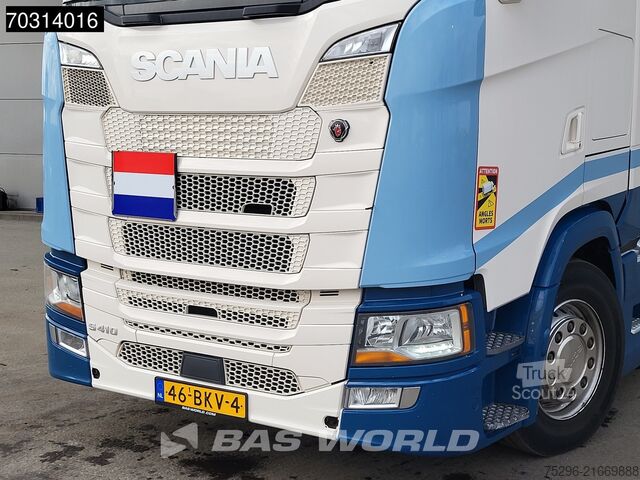 Estándar-SZM Scania S410 4X2 NL-Truck Retarder 2xTanks Standklima