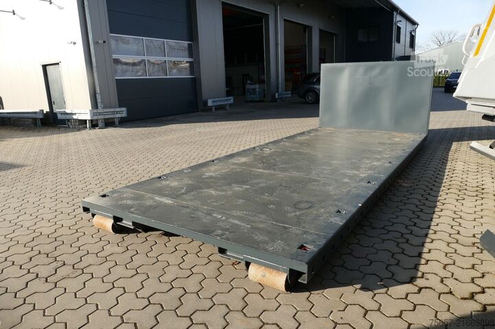 Lavtlaster tilhenger  Abrollcontainer - Plattform