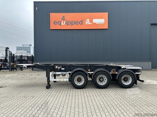 Транспорт на контейнери Van Hool 20FT ADR CHASSIS / empty weight 3.300kg / SAF D...