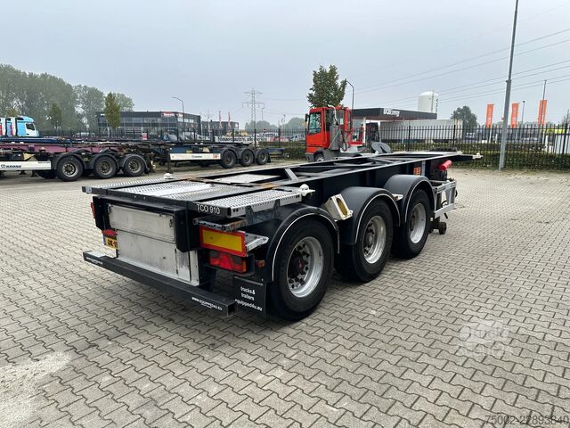 Транспорт на контейнери Van Hool 20FT ADR CHASSIS / empty weight 3.300kg / SAF D...