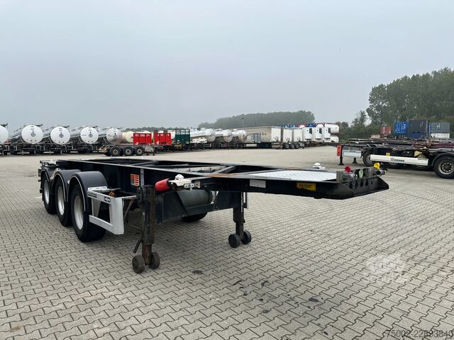 Транспорт на контейнери Van Hool 20FT ADR CHASSIS / empty weight 3.300kg / SAF D...