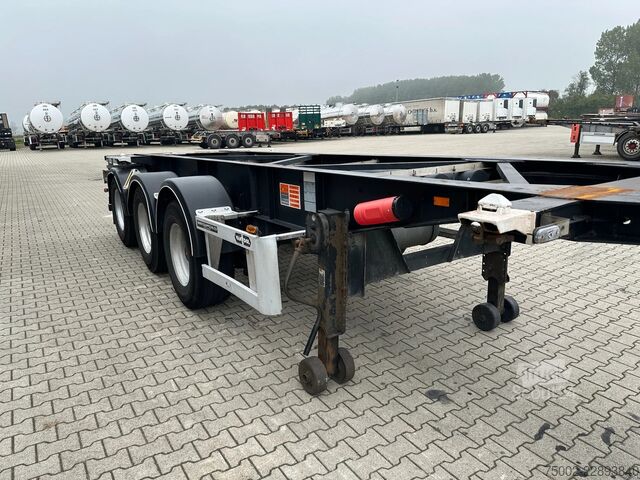 Транспорт на контейнери Van Hool 20FT ADR CHASSIS / empty weight 3.300kg / SAF D...