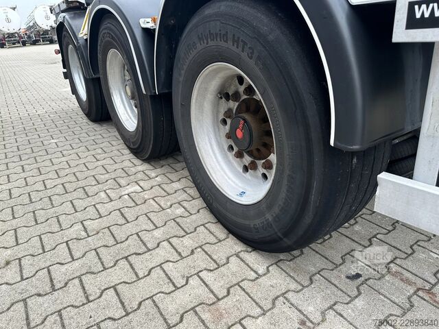 Транспорт на контейнери Van Hool 20FT ADR CHASSIS / empty weight 3.300kg / SAF D...