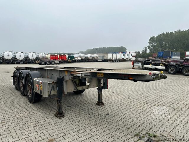 Транспорт на контейнери Van Hool 20FT ADR CHASSIS / galvanized / MB DISC / 2x li...