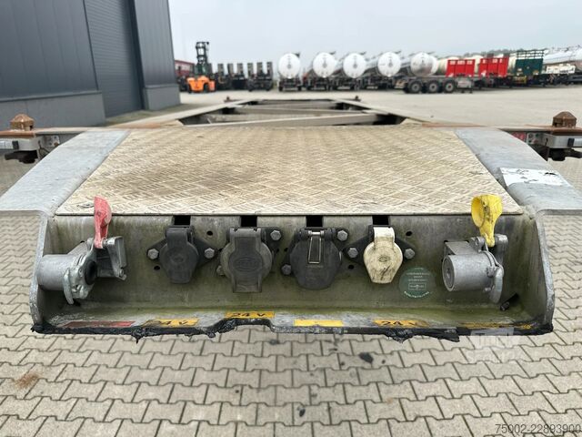 Транспорт на контейнери Van Hool 20FT ADR CHASSIS / galvanized / MB DISC / 2x li...