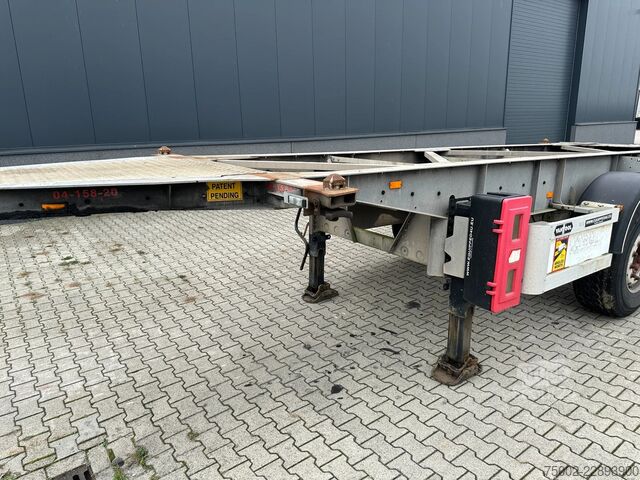 Транспорт на контейнери Van Hool 20FT ADR CHASSIS / galvanized / MB DISC / 2x li...
