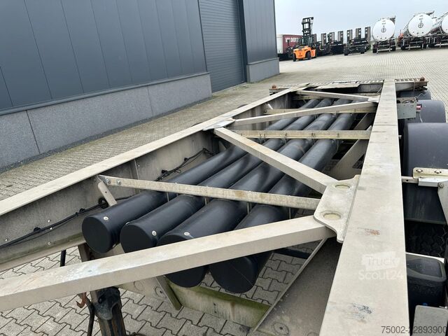 Транспорт на контейнери Van Hool 20FT ADR CHASSIS / galvanized / MB DISC / 2x li...