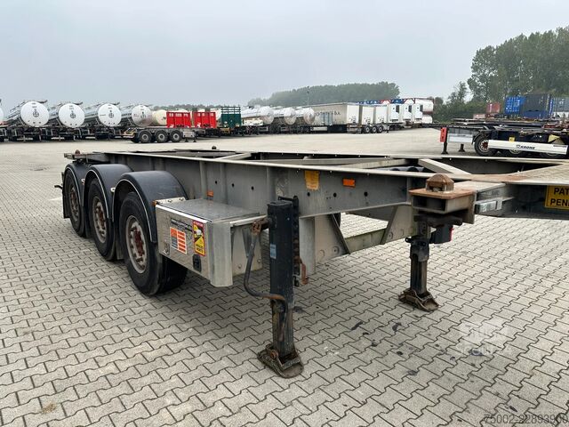 Транспорт на контейнери Van Hool 20FT ADR CHASSIS / galvanized / MB DISC / 2x li...