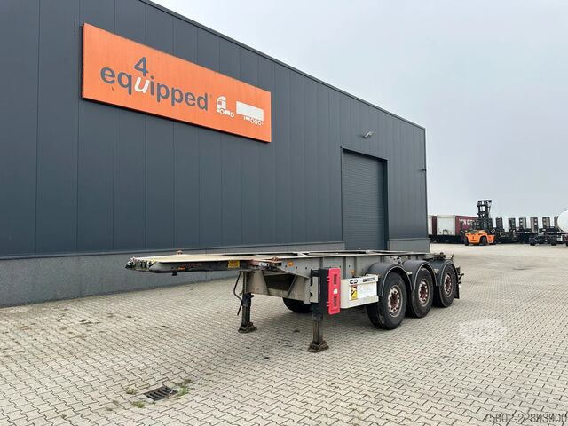 Транспорт на контейнери Van Hool 20FT ADR CHASSIS / galvanized / MB DISC / 2x li...