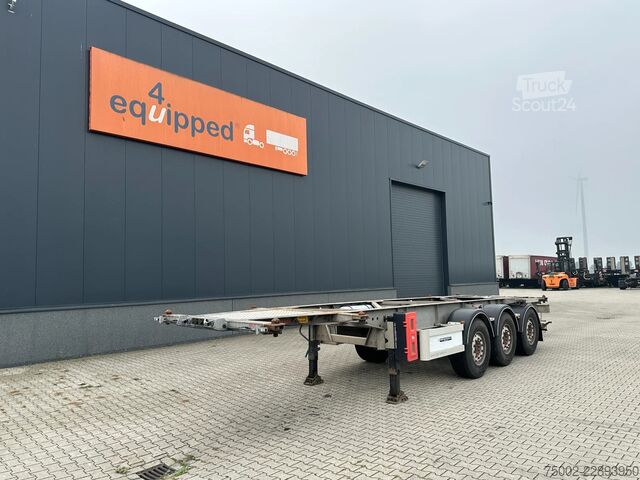 Transporte de contenedores Van Hool 20FT/30FT ADR CHASSIS / galvanized / discbrakes...