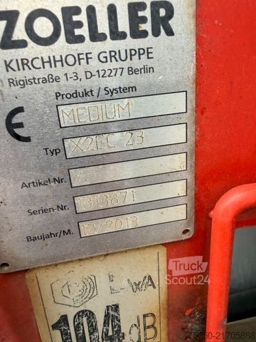 Camión de la basura MAN 26.320 6x2 Zoeller Medium X2EC 23