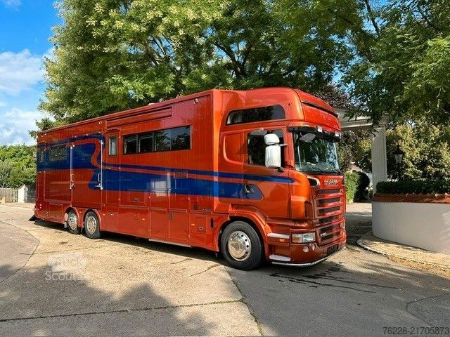 Dyretransportbil SCANIA Pferdetransporter