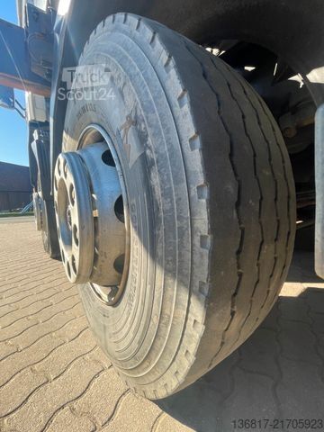 LKW mit Pritsche (offen) VOLVO FM12  8x4BB KIPPER KRAN PK33000ELB Fly-Jib WINDE
