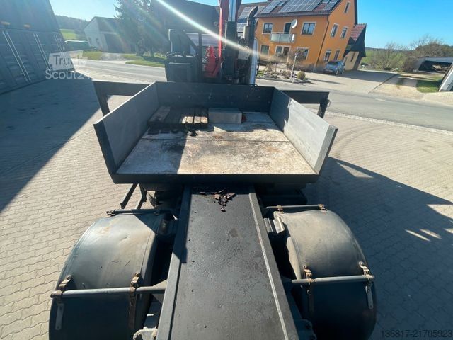 LKW mit Pritsche (offen) VOLVO FM12  8x4BB KIPPER KRAN PK33000ELB Fly-Jib WINDE