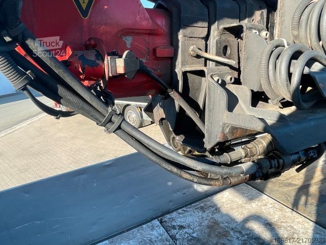 LKW mit Pritsche (offen) VOLVO FM12  8x4BB KIPPER KRAN PK33000ELB Fly-Jib WINDE