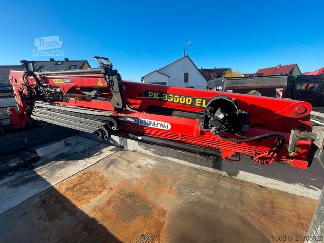 LKW mit Pritsche (offen) VOLVO FM12  8x4BB KIPPER KRAN PK33000ELB Fly-Jib WINDE