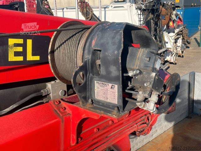 LKW mit Pritsche (offen) VOLVO FM12 8x4BB KIPPER KRAN PK33000ELB Fly-Jib WINDE