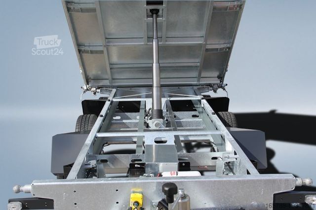 Trijų pusių savivartis priekaba WOERMANN Gala 3032/180 Stahl