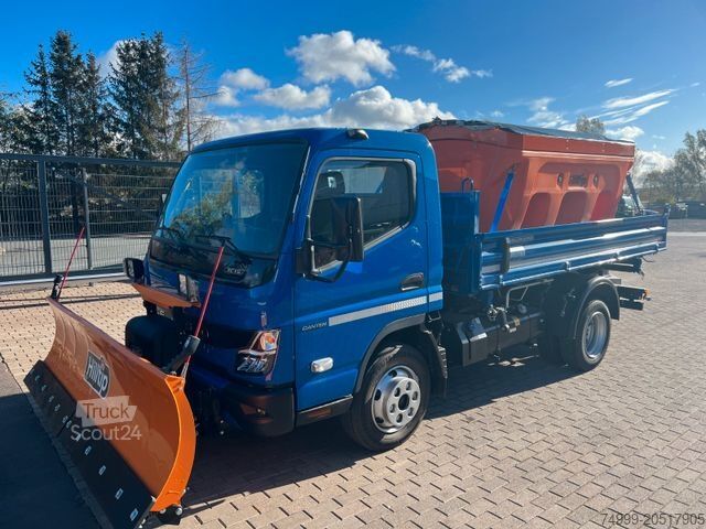 Üç yönlü damperli kamyonet FUSO Canter 7C18 Meiller Kipper Winterpaket