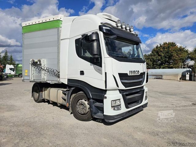 Standaard trekker IVECO 480 Stralis, Retrader, 2 Kreis-Hydraulik