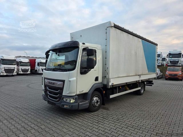 Furgone centinato DAF LF 170 Gardine, wie neu, nur 82 TKM Original !