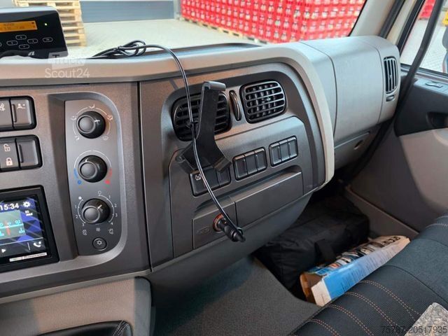 Samochód dostawczy z plandeką DAF LF 170 Gardine, wie neu, nur 82 TKM Original !