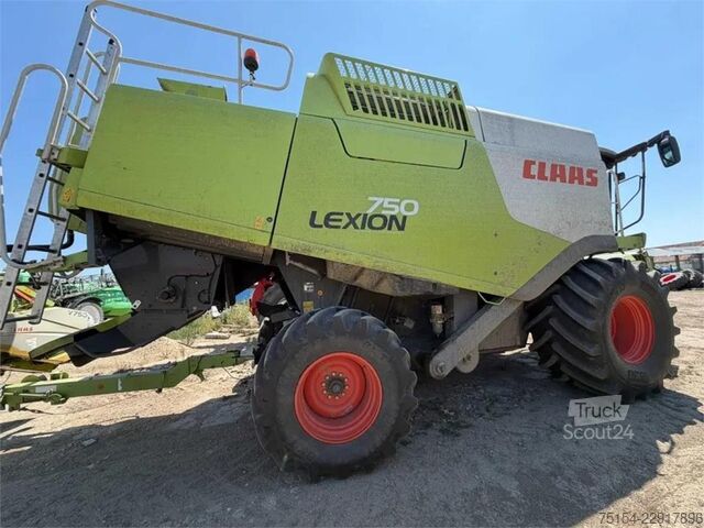 θεριζοαλωνιστική μηχανή CLAAS Lexion 750