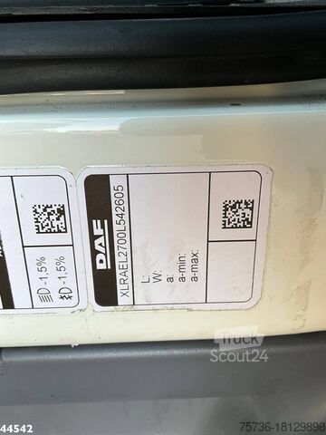 Køretøj til indsamling af affald DAF FAG XB 260 Zoeller 14m³ met Jama Diftar!