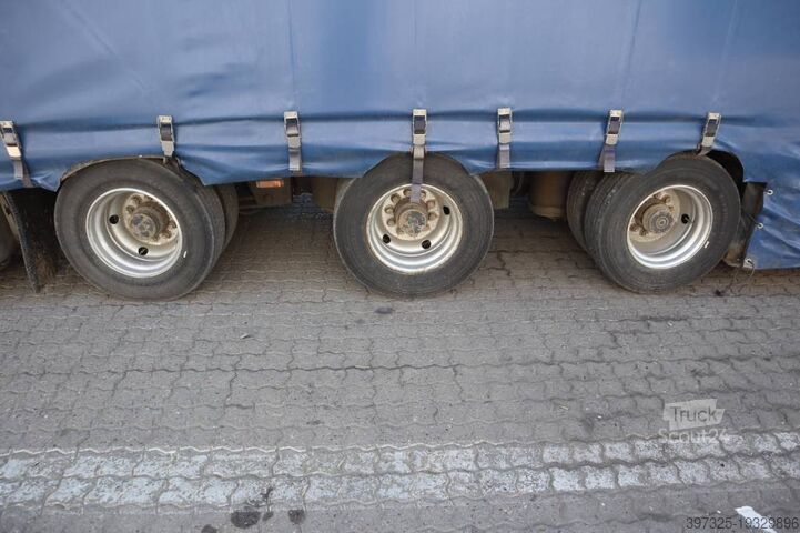 Sliding tarpaulins Kromhout Curtain stepdeck/Plane tiefbettauflieger/Nedbygget