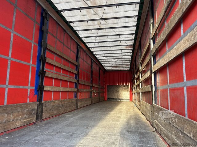 Curtain sided Krone Profi Liner / Mega / Curtainside / BPW Drum / N...